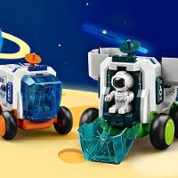Brinquedo Carro Espacial Infantil Com Astronauta - Laranja - 6