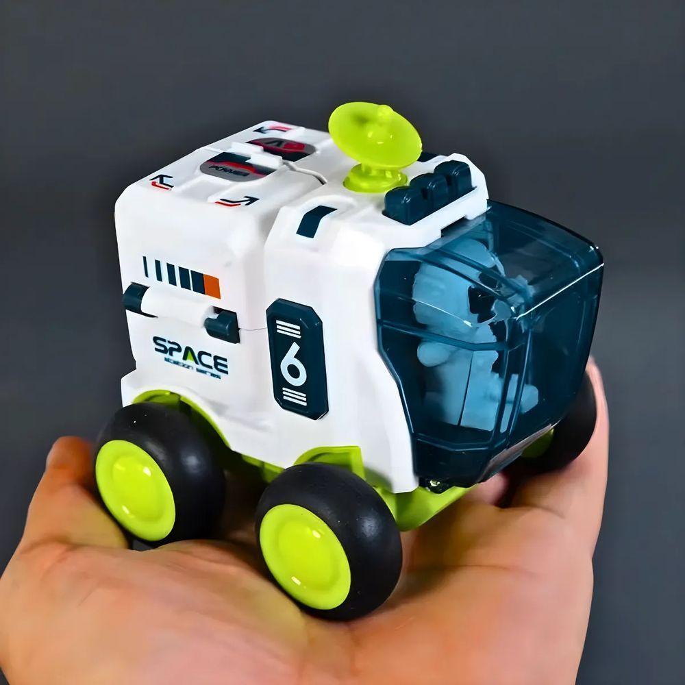 Brinquedo Carro Espacial Infantil Com Astronauta - Verde - 5