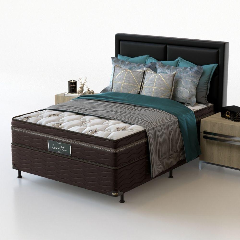 Conjunto Box Casal Mola Probel Loretto (138x188x54cm) - 8