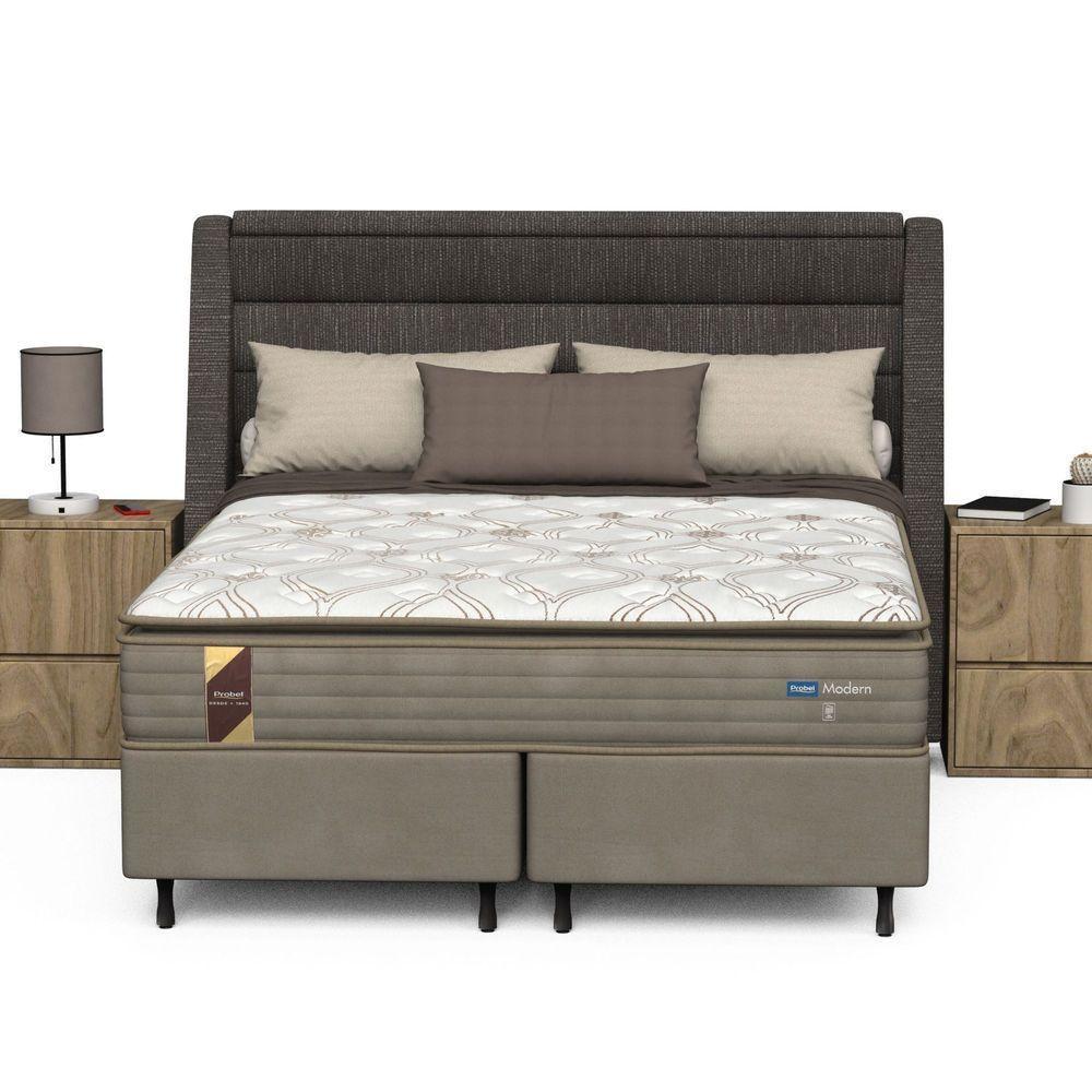 Conjunto Box Queen Mola Probel Modern (158x198x32cm) - 5