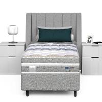 Conjunto Box Solteiro Mola Probel Chicago (88x188x24cm)