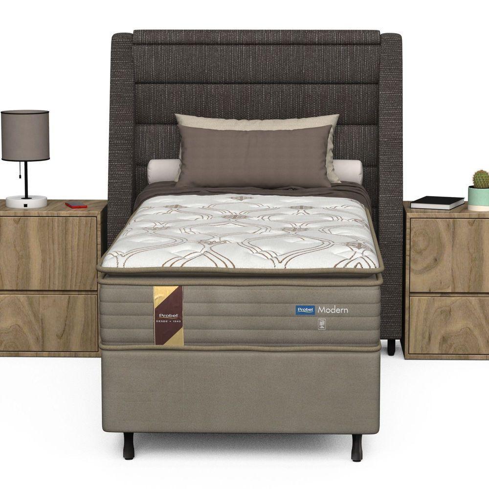 Conjunto Box Solteiro Mola Probel Modern (88x188x32cm) - 7