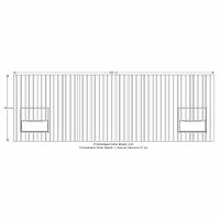 Cabeceira King Maracá Com 2 Mesas De Cabeceira Jb Móveis - 3