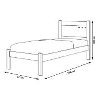 Cama Solteiro Sofisticada Berli Branca E Rosa Com Colchão - 2