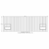 Cabeceira King Maracá Com 2 Mesas De Cabeceira E Leds Jb - 3