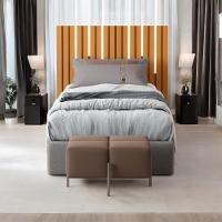 Cabeceira Solteiro Maracá Nature Com Leds Jb Móveis - 1