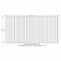 Cabeceira King Maracá Nature Com Leds Jb Móveis - 2