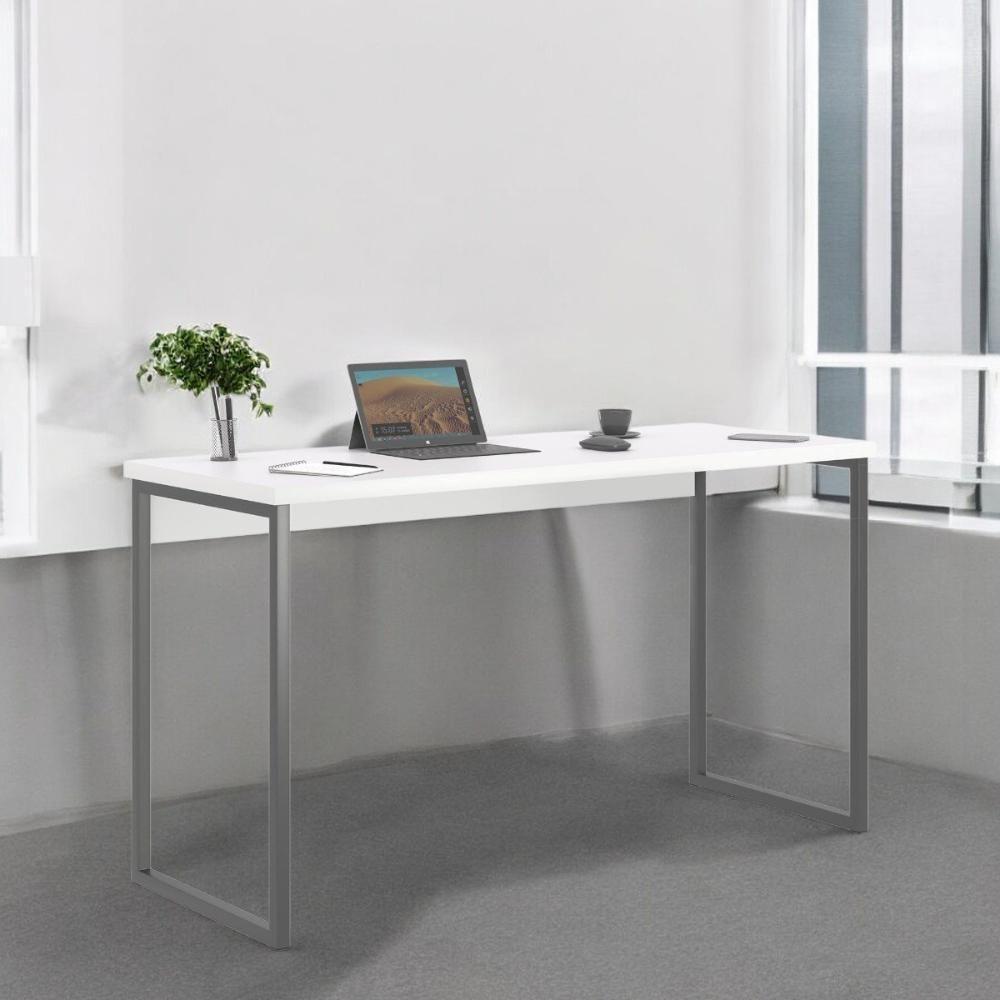Mesa Home Office Escrivaninha Shine 1,20 Branco - 1