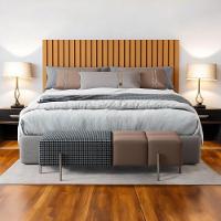 Cabeceira Casal-queen Maracá Nature Jb Móveis - 1