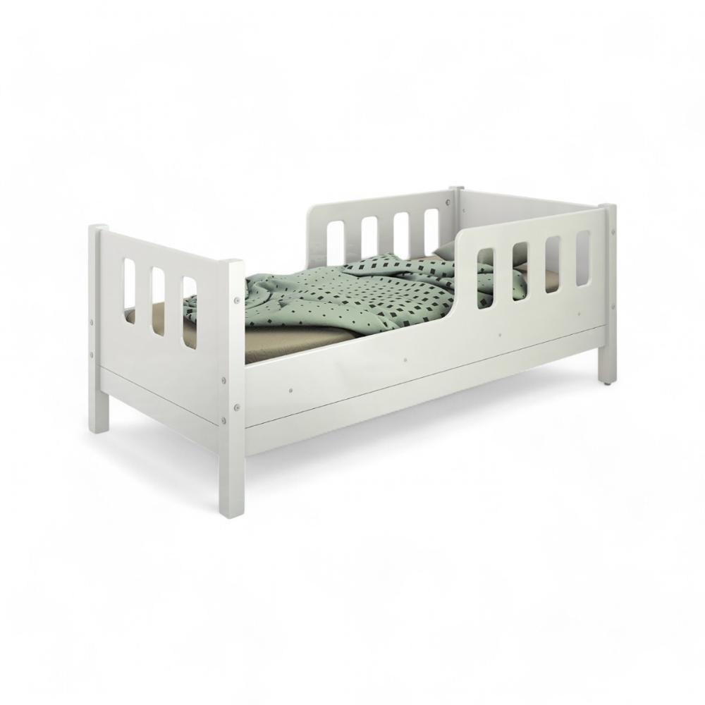 Cama Juvenil Com Proteção Essenza Branca Com Colchão - 3