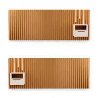 Cabeceira King Maracá Com 01 Mesa De Cabeceira E Led Jb - 3