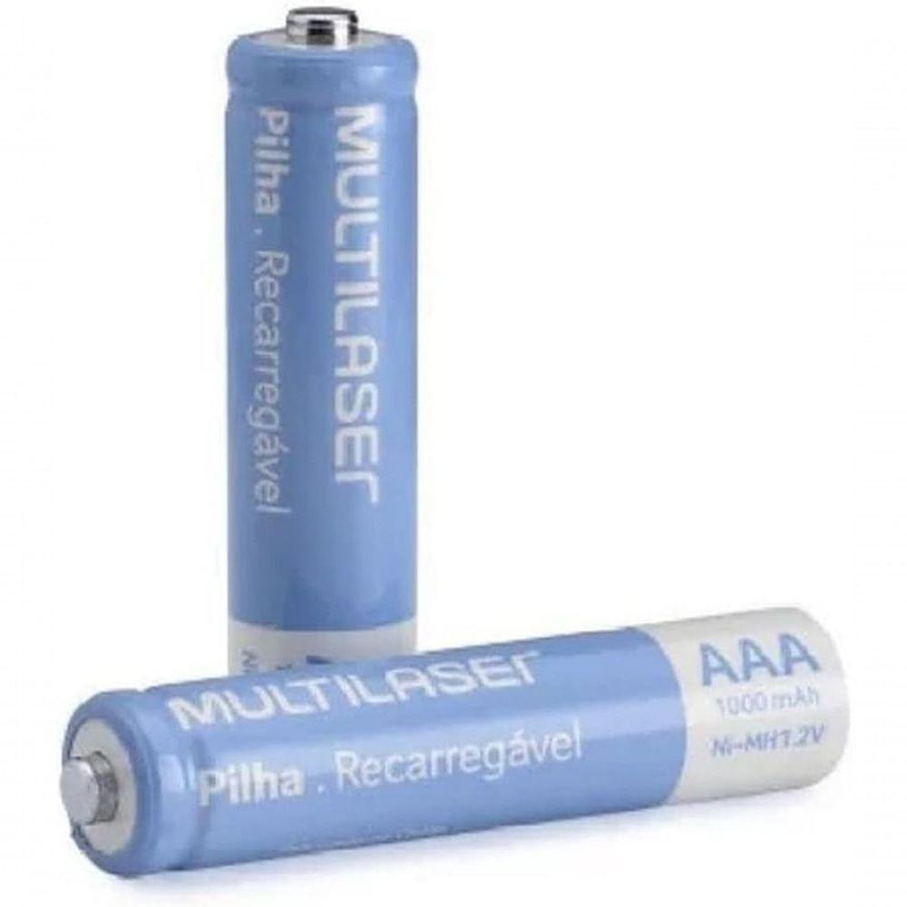 Pilhas Recarregaveis Aaa (1000mah) 4 Uni - 2