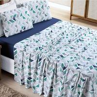 Jogo Lençol Solteiro Malha Milly 3 Pçs Geom - 5