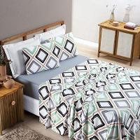 Jogo Lençol Solteiro Malha Milly 3 Pçs Harmo - 5