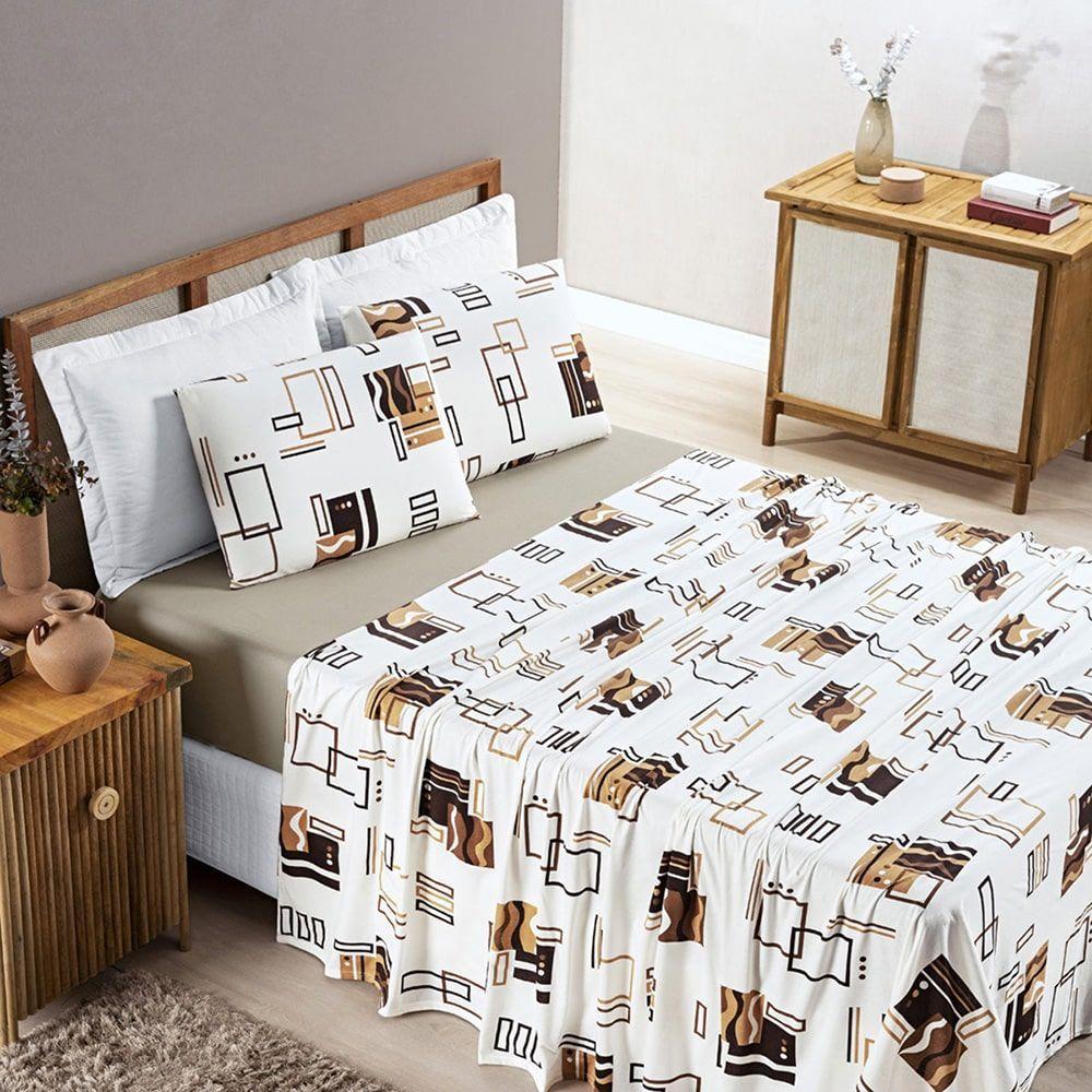 Jogo Lençol Solteiro Malha Milly 3 Pçs Avela - 2