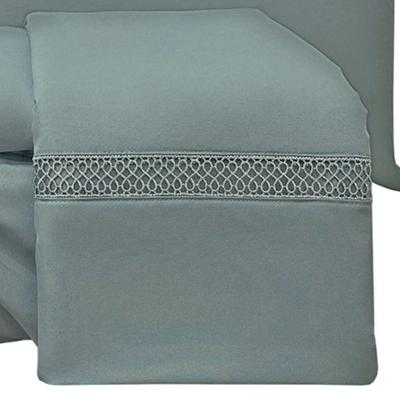 Jogo De Cama Lençol Queen Apolo Micropercal 300 Fios - Chumbo