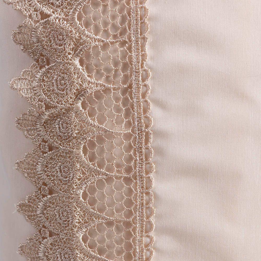 Jogo De Lençol Solteiro Suavitec Com Grippir 2 Peças - Palha - 4