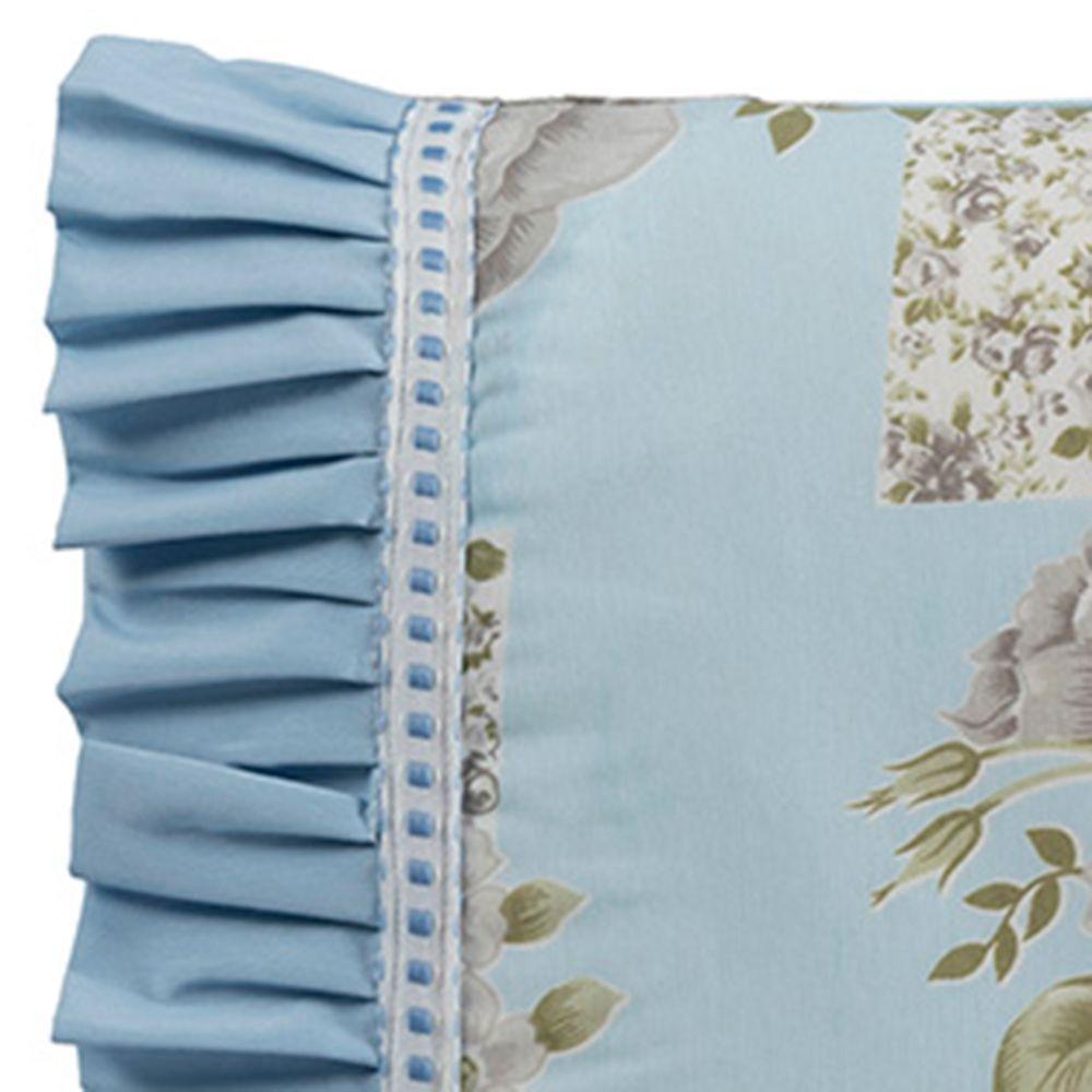 Jogo De Cama Lençol Queen Minuano 100% Algodão 3 Peças - Azul - 3