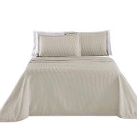 Kit Cobre Leito Colcha Sorento Queen 3 Peças Piquet 100% Algodão Premium - Fendi - 1