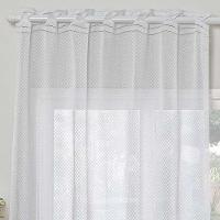 Cortina Para Cozinha Renda Uva 2,00m X 2,50m Varão 2m - Branco - 2