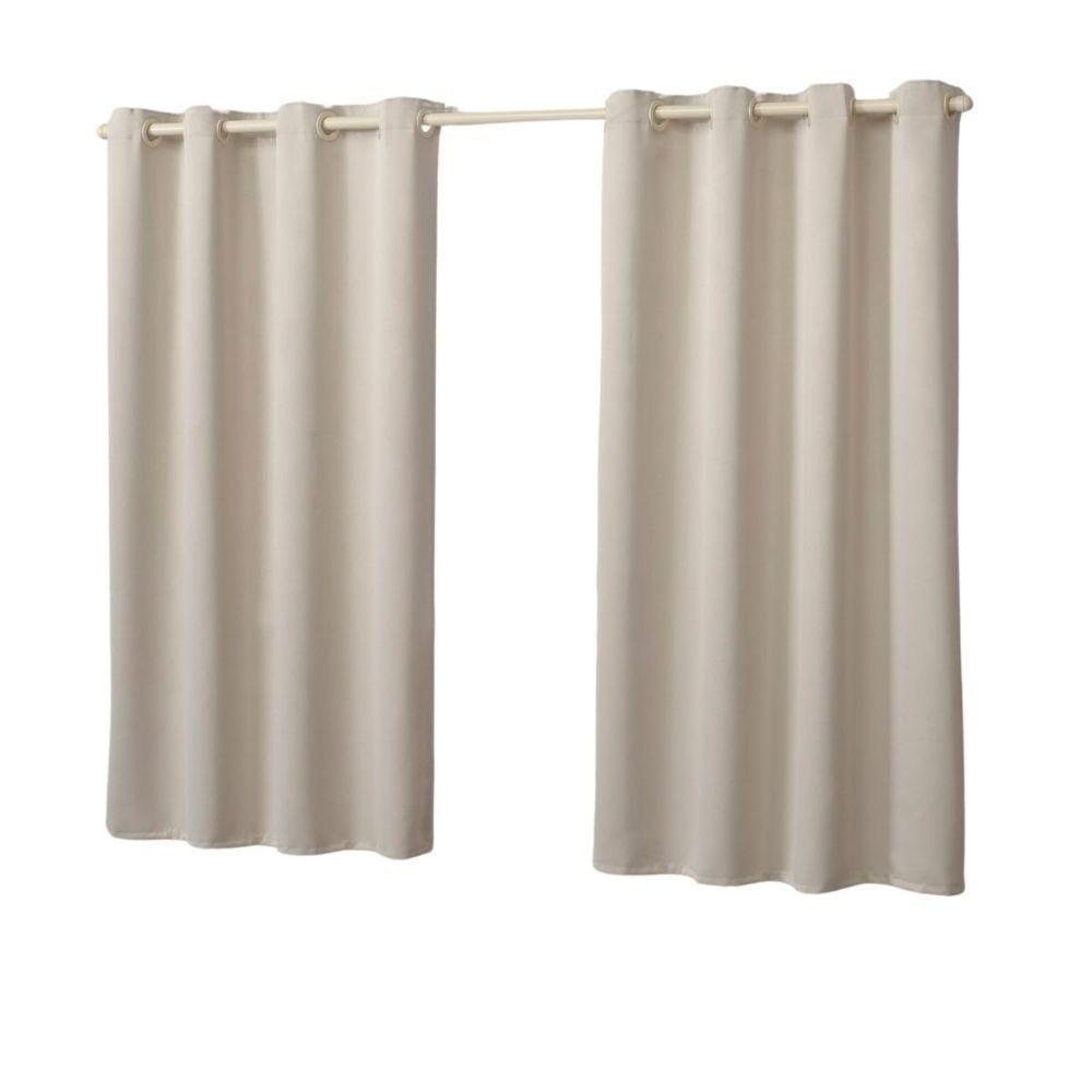 Cortina Blackout 3 Metros Tilia Varão 3,0 X 2,7 M Sala Quarto - Bege - 5