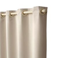 Cortina Blackout 2 Metros Tilia Varão 2,0 X 1,7 M Sala Quarto - Bege - 3