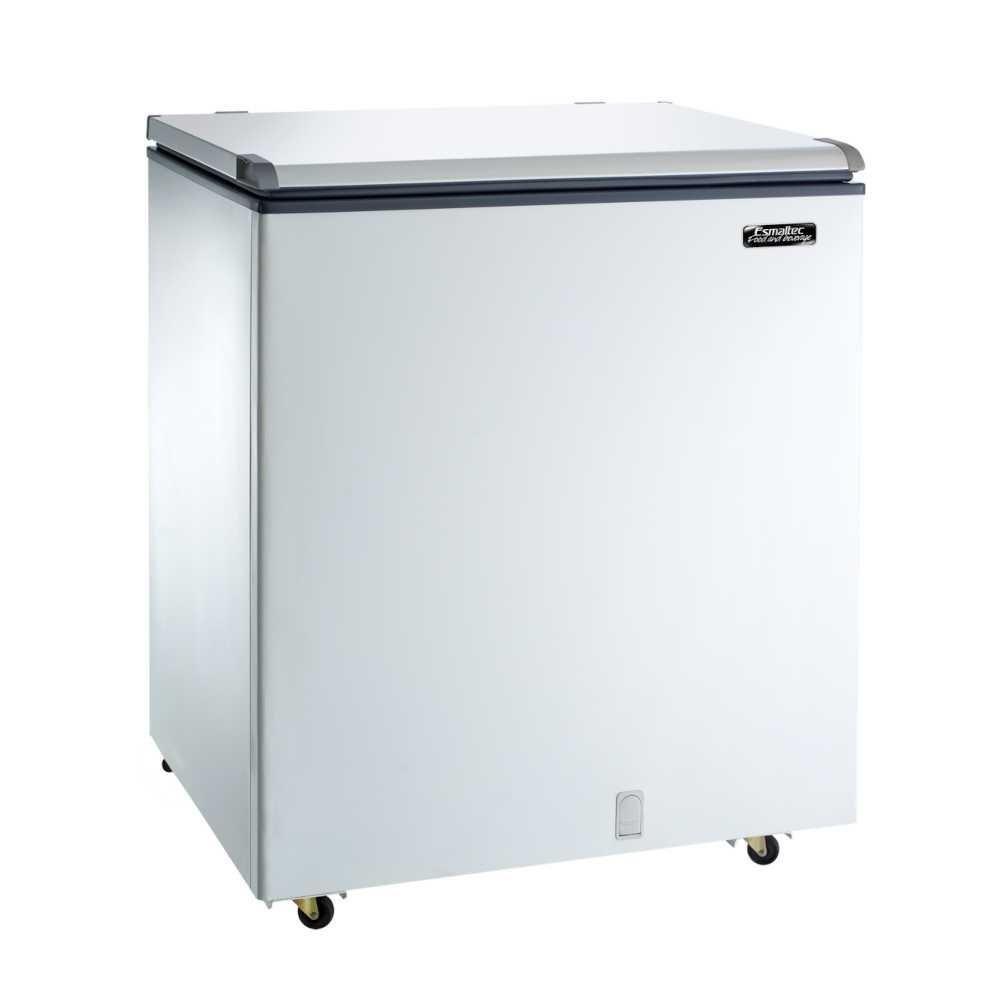 Freezer Horizontal Esmaltec Dupla Ação 230 Litros Tampa Cega ECH250 220V - 1