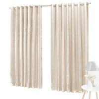 Cortina Jacquard 3,0 X 2,7m Sala Quarto Palha - 1