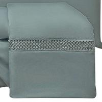 Jogo De Cama Lençol King Apolo Micropercal 300 Fios - Chumbo - 2