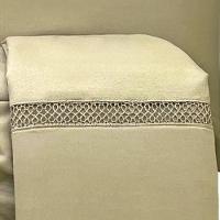 Jogo De Cama Lençol King Apolo Micropercal 300 Fios - Cáqui - 3