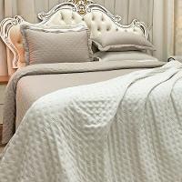 Kit Cobre Leito Colcha Diplomata Casal Dupla Face 3 Peças - Caqui - 4