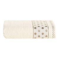 Toalha De Banho Celine 01 Peça 100% Algodão 450g/m² Suave - Palha Pérola - 1