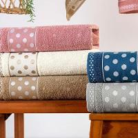 Toalha De Banho Celine 01 Peça 100% Algodão 450g/m² Suave - Palha Pérola - 3