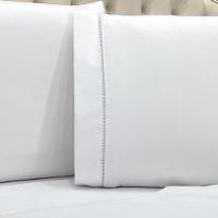 Jogo De Cama Lençol King Realce Percal 400 Fios 4 Peças - Branco - 2