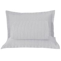 Kit Cobre Leito Colcha Monaco Queen Dupla Face 3 Peças - Azul - 1