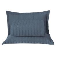 Kit Cobre Leito Colcha Monaco Casal Dupla Face 3 Peças - Azul - 1