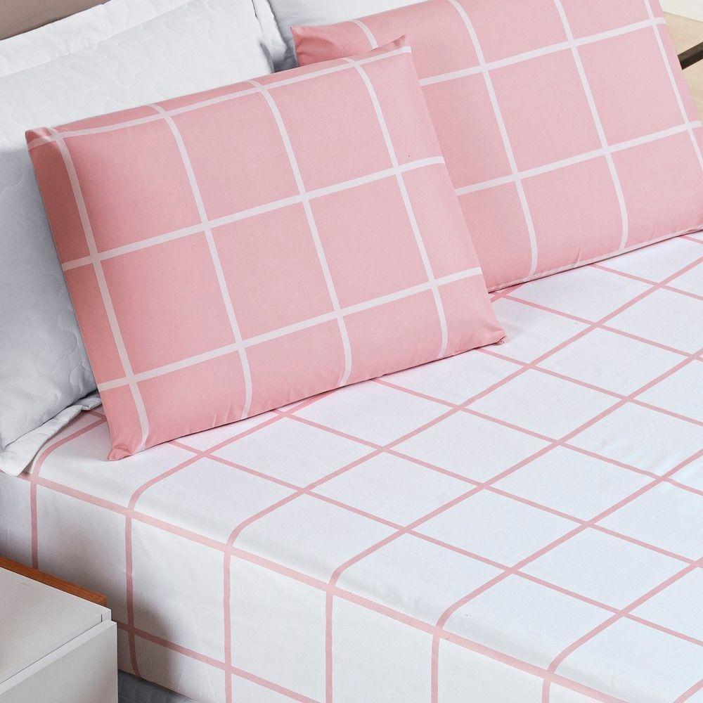Jogo De Cama Austin Queen 03 Peças - Rosa - 3