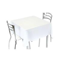 Kit 10 Toalhas De Mesa 4 Lugares 1,40x1,40 Oxford Branco - 1