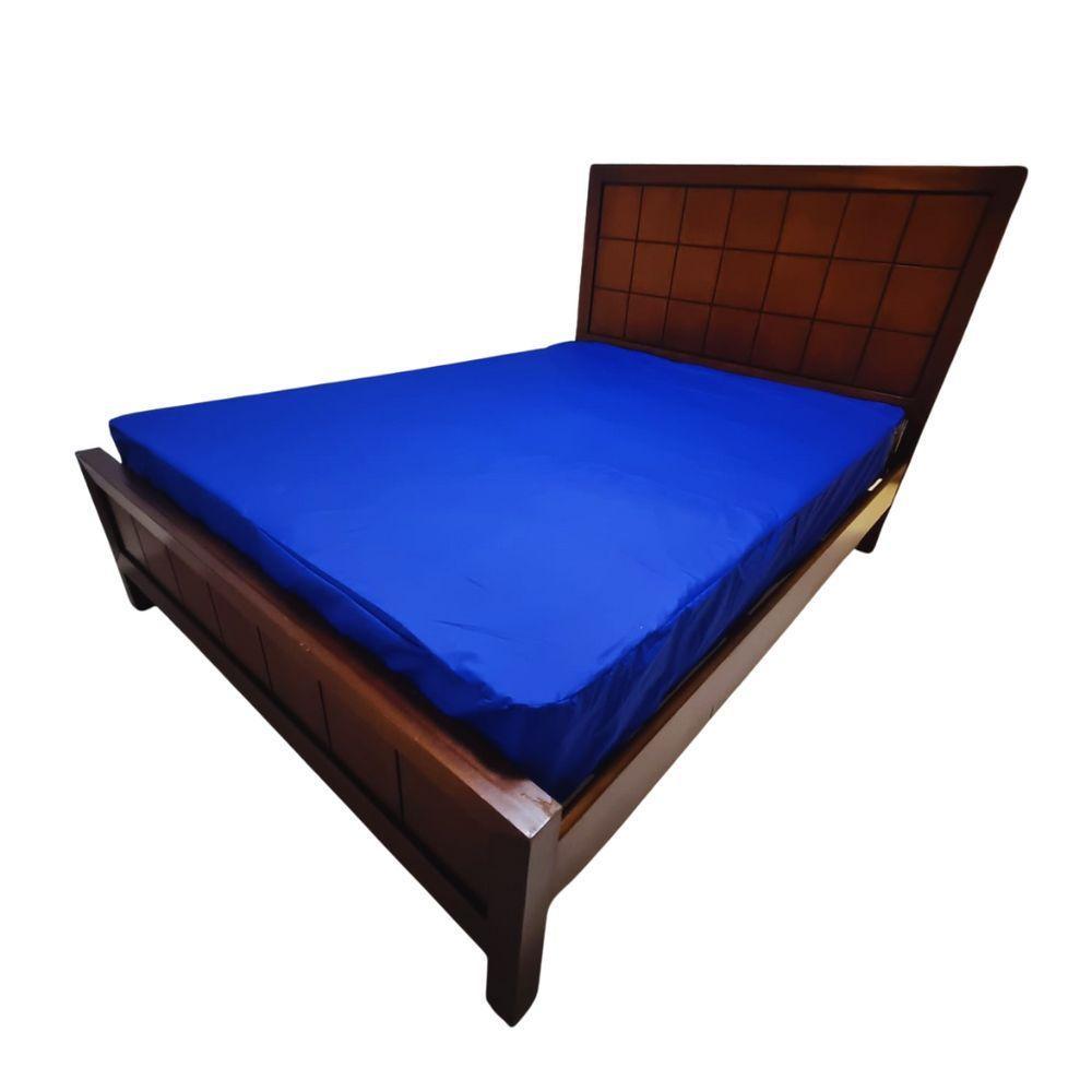 Protetor Colchão Impermeavel Hospitalar Com Ziper Azul King - 2