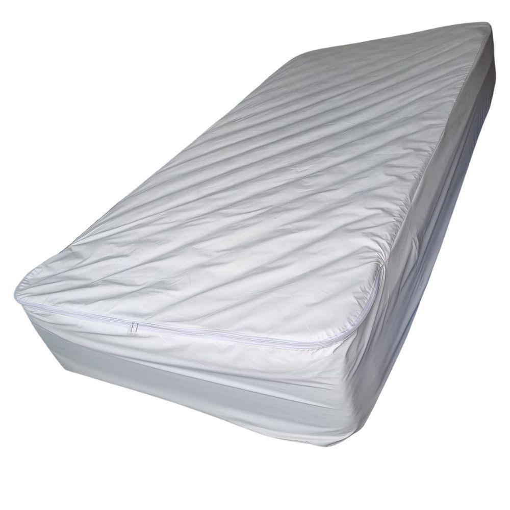 Protetor Colchão Impermeavel Hospitalar Com Ziper Solteiro - 1