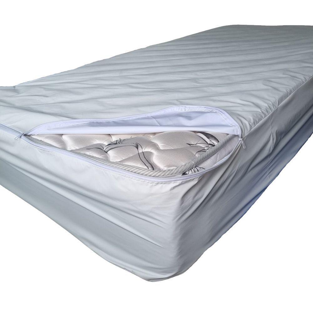 Protetor Colchão Impermeavel Hospitalar Com Ziper Solteiro - 2