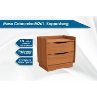 Mesa Cabeceira Casal 2 Gavetas M261 Canela - Kappesberg - 6