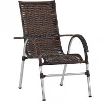 4 Cadeiras Vênus E Mesa Garden Para área Externa Trama Argila - 4