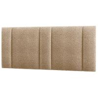 Cabeceira Estofada Cama Casal Queen Size Led Splend 160 Cm Buclé Bege - 7