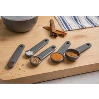 Conjunto De 5 Colheres Medidoras Cozinha Cinza Kitchenaid - 2
