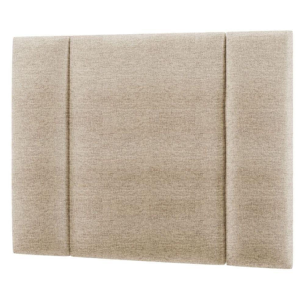 Cabeceira Estofada Cama Box Solteiro Com Led Splend 90 Cm Linho Bege - 4