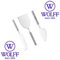 Conjunto 3 Facas Para Queijo De Aço Inox Cabo Espiral Wolff - 5