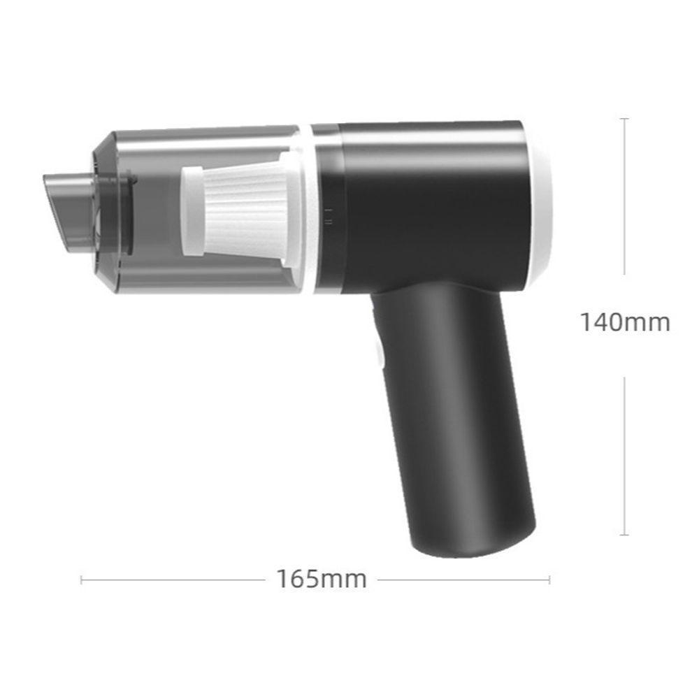 Aspirador Portátil Sem Fio Automotivo Recarregável Premium Limpeza Eficiente E Prática - 2