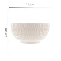 Bowl De Porcelana New Bone Toledo Branco 800ml Lyor