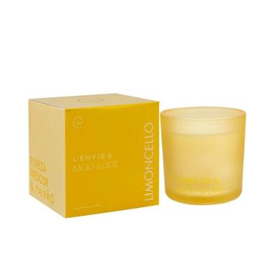 Vela Perfumanda Bacio Di Latte Limoncello Lenvie 170g